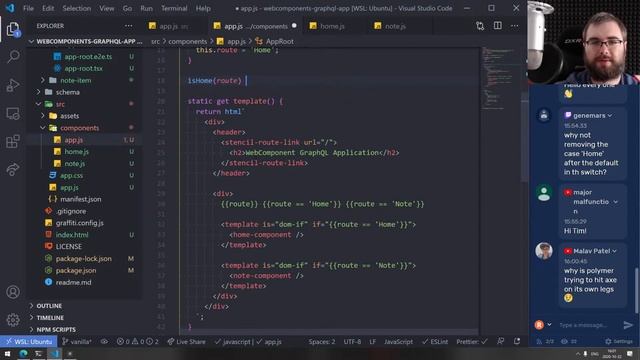 BxJS - Vanilla javascript web app (with web components) смотреть онлайн
