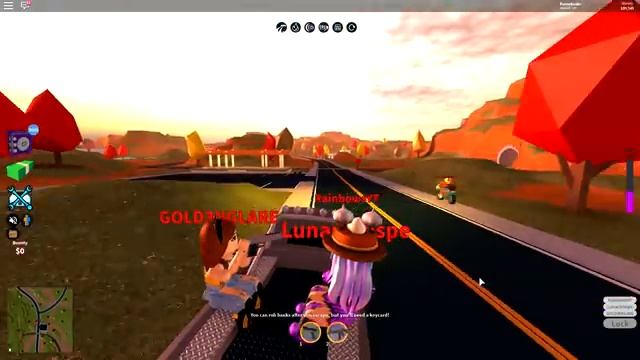 THE FINAL HEIST! We rob a train in Roblox Jail Break! смотреть онлайн