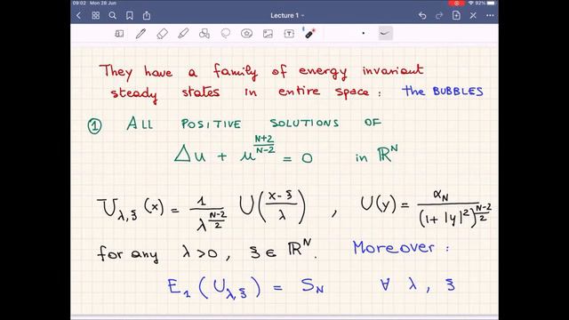 Monica Musso: Blow up solution for the energy critical heat equation, Lecture I смотреть онлайн