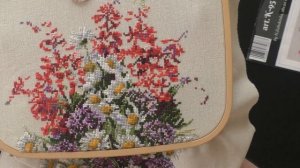 Многоцветка, Мережка, Риолис и другие процессы. Вышивка крестиком.