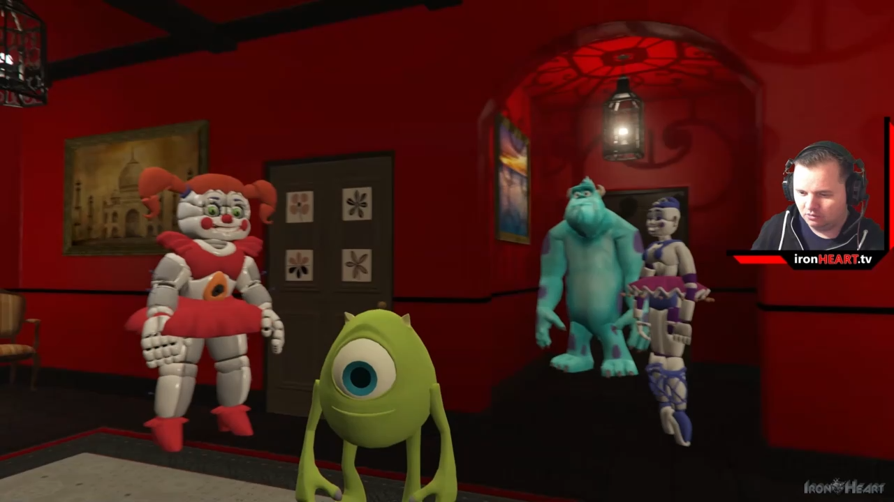 ГТА 5 МОДЫ - АНИМАТРОНИКИ FNAF СПАСАЮТ ХИРОБРИНА ОТ ПАКМЕНА! ВИДЕО ОБЗОР МОДОВ GTA V MODS ONLINE смотреть онлайн