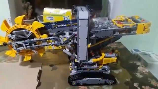 Конструктор Lego Technic Роторный эскаватор(2) смотреть онлайн