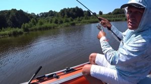 Тест спиннинга RELAX DICTATOR . Ловля щуки ?