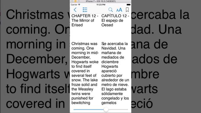 Bilingual Book Reader iOS App смотреть онлайн