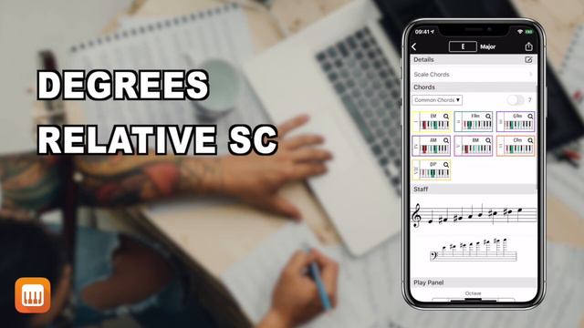 How to Find Chord or Scale in keyboard with Piano Companion смотреть онлайн