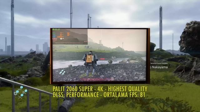 4K, 130 FPS - DEATH STRANDING - PALİT 2060 Super, 2080ti - DLSS PERFORMANS TESTLERİ смотреть онлайн