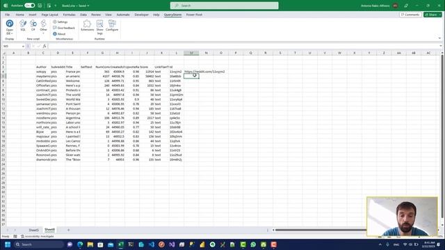 Read and analyze Reddit posts and comments from Excel | QueryStorm смотреть онлайн