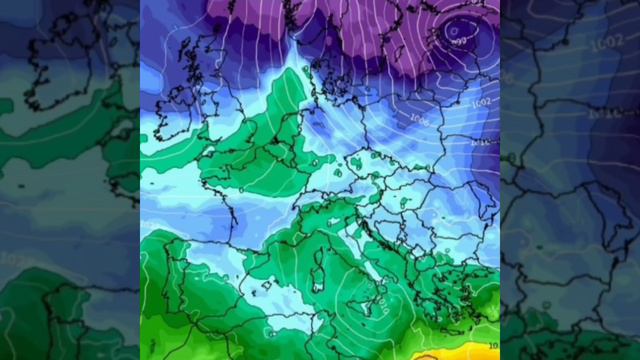 Europe weather blizzard March 8, 2023 Layer 850 hPa смотреть онлайн