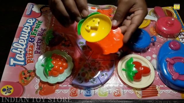 || ?PIZZA & FRUIT PARTY BIG SET, ?VEGETABLE FRUIT SET || REVIEW AND UNBOXING || INDIAN TOY STORE | смотреть онлайн