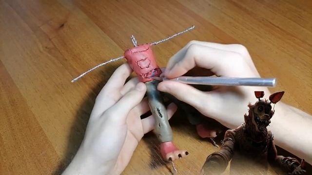 Fnaf JRs  ► FOXY FNAF | ЛЕПКА CRAFT