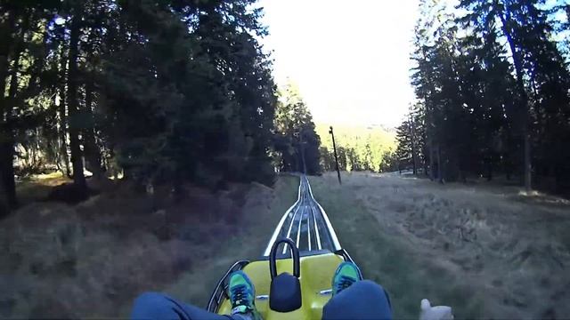 Alpine Coaster Rogla Slovenia смотреть онлайн