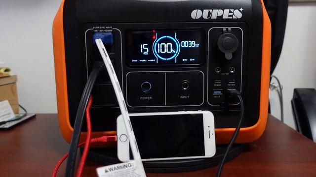 Affordable Oupes 1200W Portable Power Station, Good For Motorcycle Camping?