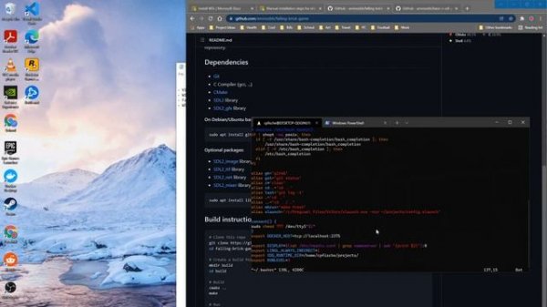 Develop SDL2 games in WSL2 with VSCode