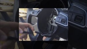 Как снять подушку безопасности Audi A3 A4 A5 A6 A7 A8 Q5 Q7 2010 - 2015