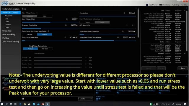 How to Undervolt CPU(Lenovo Legion Y530) смотреть онлайн