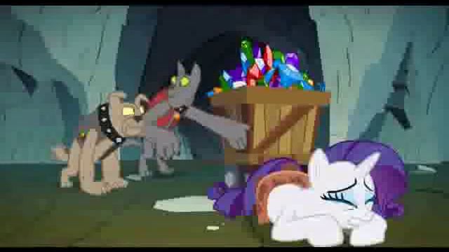 Rarity's ugly scene Dubbed смотреть онлайн