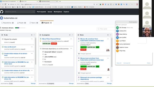 Kubernetes SIG Storage - CSI Implementation Workgroup 20190225 смотреть онлайн
