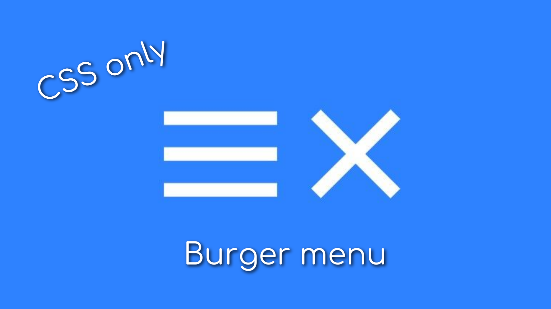 Анимация бургер меню на чистом css | Burger menu animation | html css смотреть онлайн
