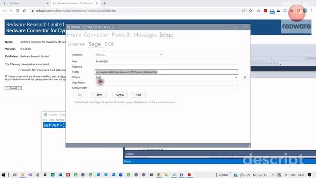 SQL Connector Installation for Sage 50C Accounting (UK/NI/NZ/AU) смотреть онлайн