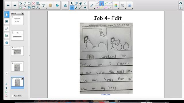 Writer's Workshop Full Kindergarten Lesson смотреть онлайн