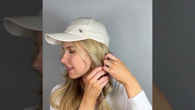 ПРИЧЕСКА ПОД КЕПКУ! ТО, ЧТО НУЖНО ЛЕТОМ ☀️ Easy hat hairstyle for long and medium hair ? смотреть онлайн