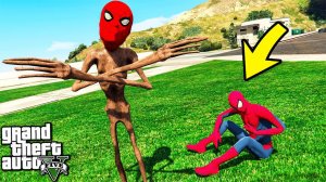 КАК СИРЕНОГОЛОВЫЙ СТАЛ ЧЕЛОВЕКОМ ПАУКОМ В ГТА 5 МОДЫ! SIREN HEAD ОБЗОР МОДА В GTA 5! ИГРЫ ВИДЕО MODS