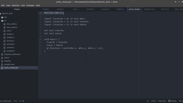 OpenGL. Проект-шаблон. Система координат смотреть онлайн