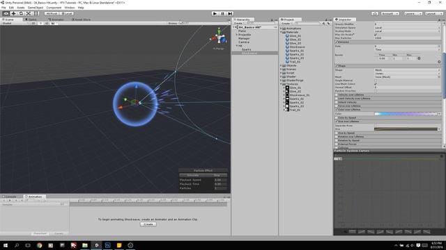 Unity VFX Tutorials - 04 - Basics (Hit) смотреть онлайн