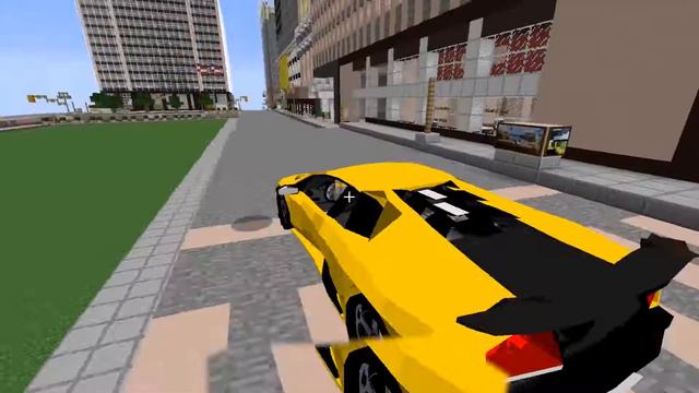 Mod for Minecraft Lamborghini смотреть онлайн