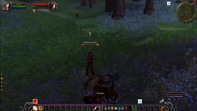 WoW Classic - Questing in Tirisfal смотреть онлайн