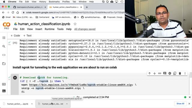 Human Action Recognition Jupyter Notebook on Colab смотреть онлайн