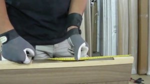 Простейший шаблон для врезки скрытых петель