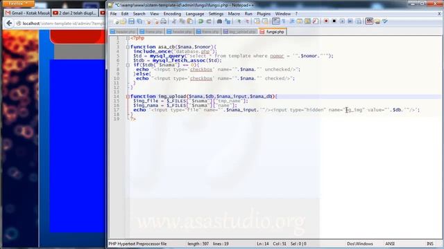 Membuat Sistem Template, 28 2, Header Fungsi Upload Logo dan Border, PHP, MySQL, CSS Tutorial Seri смотреть онлайн
