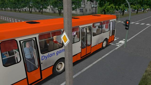 Omsi 2 обзор г.Чебоксары на автобусе ЛАЗ 52527 погоня за призрачным автобусом MAN смотреть онлайн