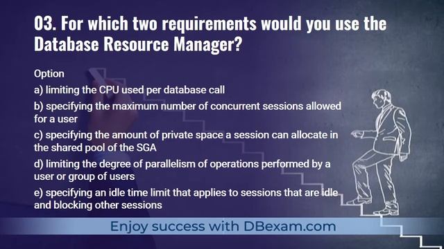 Oracle 1Z0-067 Certification Sample Questions and Answers смотреть онлайн