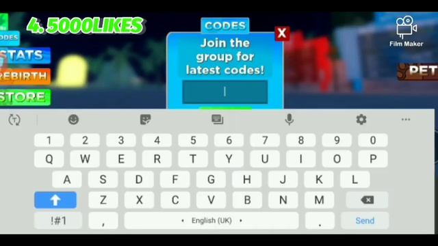 ALL CODES FOR WEIGHT LIFTING SIMULATOR 3! 2023 | Roblox | Weight Lifting Simulator 3 смотреть онлайн