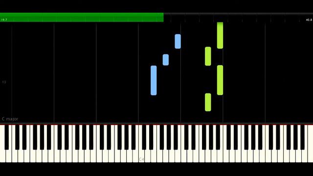 HARRY POTTER - Theme | EASY PIANO | Synthesia смотреть онлайн