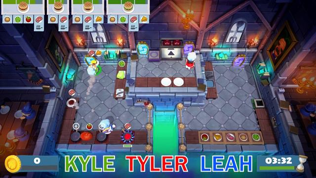 Overcooked 2 | #10 Teleporting Burgers (4 Player Co-op Gameplay) смотреть онлайн