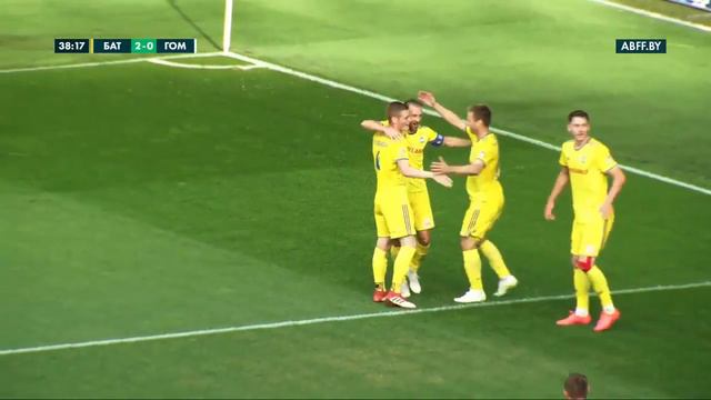 БАТЭ - Гомель 2:0 смотреть онлайн