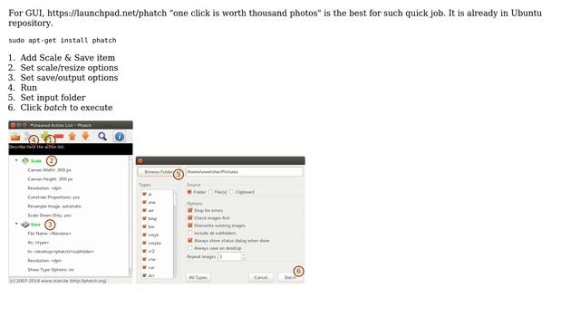 Ubuntu: How can I scale all images in a folder to the same width? смотреть онлайн