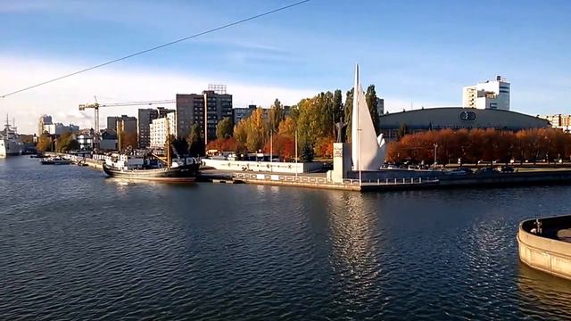Калининград, осень Autumn in Kaliningrad, Russia смотреть онлайн