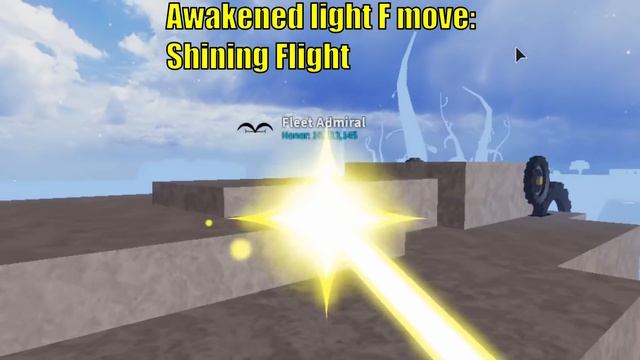 Awakening Light In Blox Fruits!