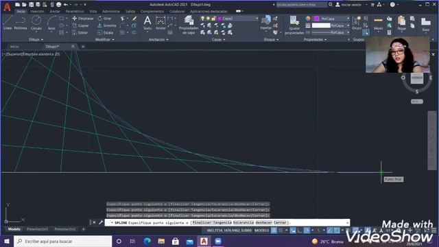 Pasos para realizar una Parábola, Hipérbole y Elipse en AutoCAD смотреть онлайн