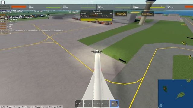 Roblix Pilot Training Simulator Полет на Конкорде. И на Фантоме. смотреть онлайн