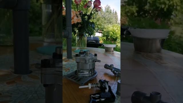 Ремонт мойки высокого давления Интерскол (часть 3) описание и замена. смотреть онлайн