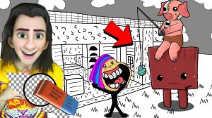 ПОЧЕМУ МОЯ БОЛЬШАЯ ЛАВОМЕРКА СТАЛА НАРИСОВАННОЙ В МАЙНКРАФТ