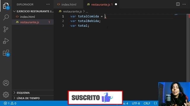 ??? EJERCICIO en JAVASCRIPT resuelto PASO A PASO | ⭐ Curso JAVASCRIPT DESDE CERO ? #6 смотреть онлайн