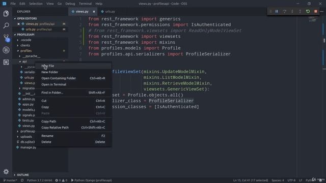5.7 Viewsets and Routers смотреть онлайн
