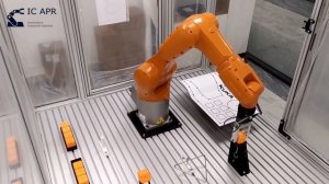 Учебная ячейка на базе робота KUKA / KUKA robotic training cell