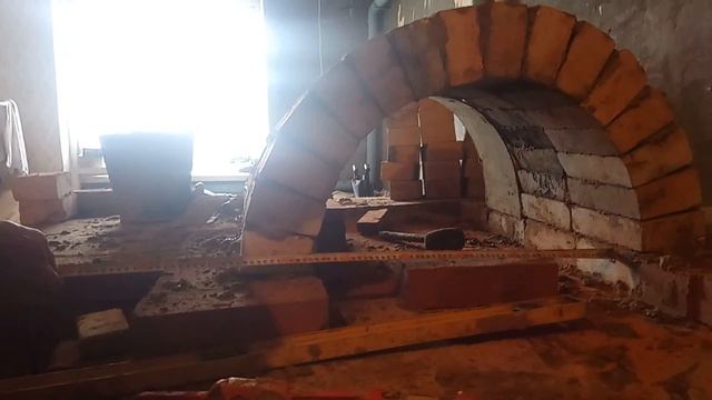 Русская печь с подтопком (голландкой). смотреть онлайн